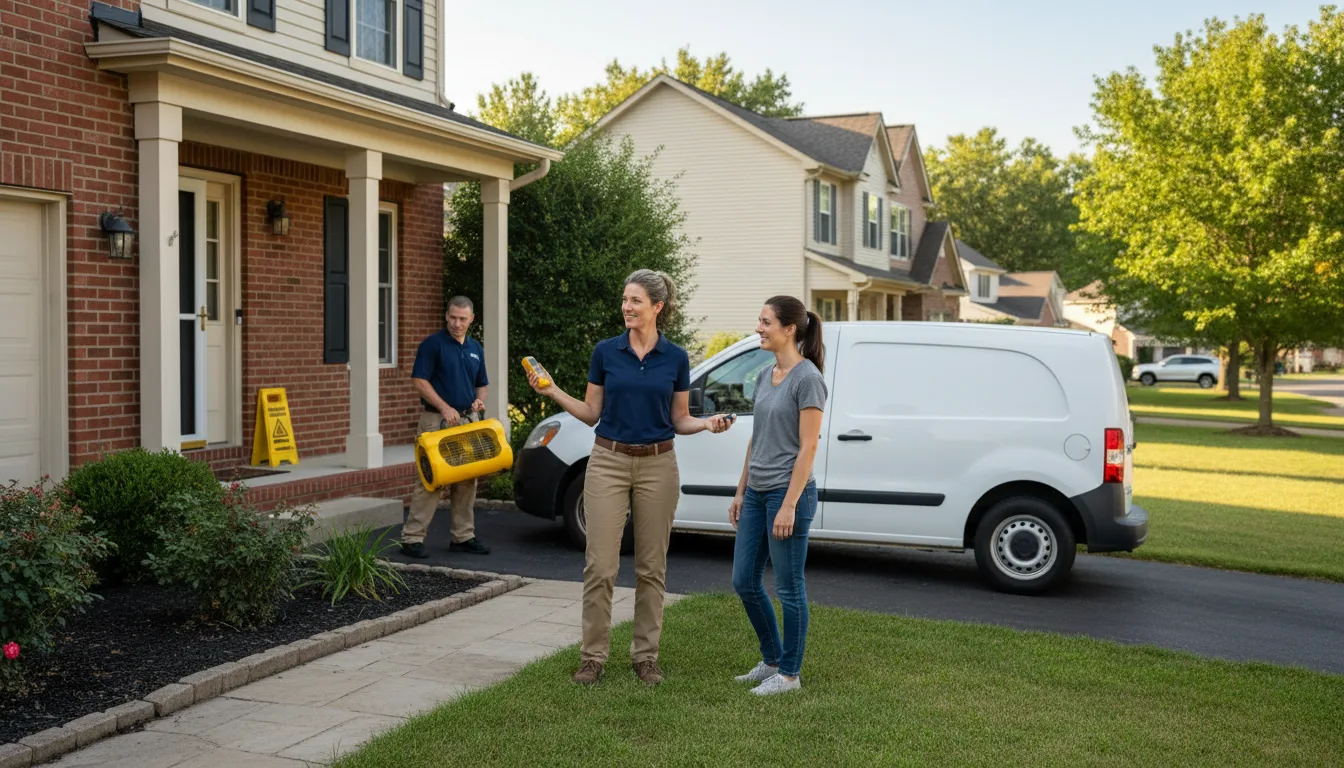 Water restoration image for Dehumidification And Cleanup Services in Malott, WA